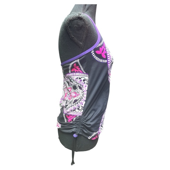 Athleta Tankini Swim Top Racerback Size medium - Picture 5 of 12